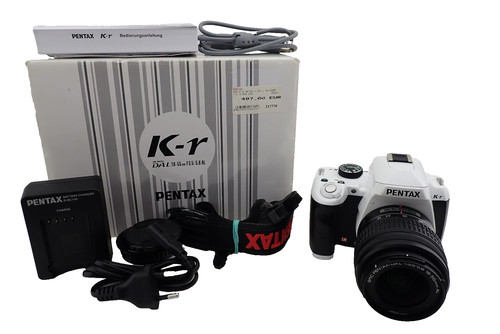 Pentax with 18 55 - k-r,