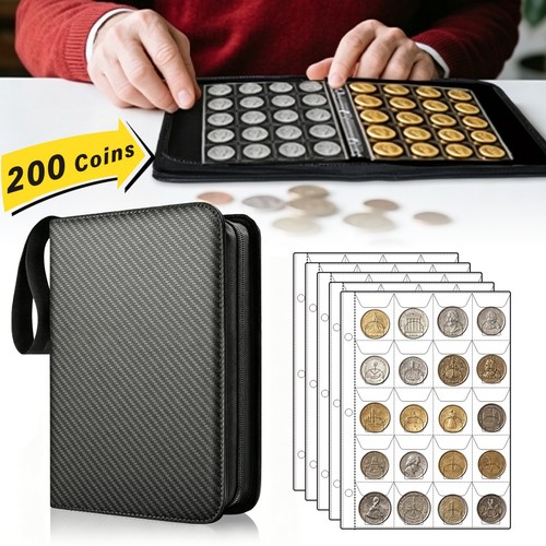 200 coins collection album - 200,