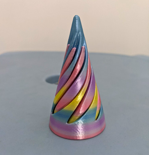 Rainbow spiral twist tactile - twist,