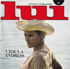 FRENCH MAGAZINE 1976 WITH BOND GIRL URSULA ANDRESS CELEBRITIES MODELS RARE