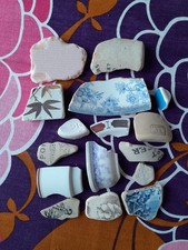 Sea Pottery Beach Finds Large