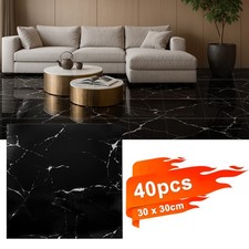 40Pcs Floor Tiles Self