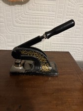 Vintage Antique Seal Embossing