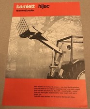 Bamlett Hijac Rear End Loader  Original 1970s Sales Brochure