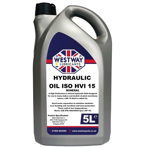 Hydraulic oil iso - hvi, 15