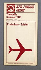 AER LINGUS AIRLINE TIMETABLE