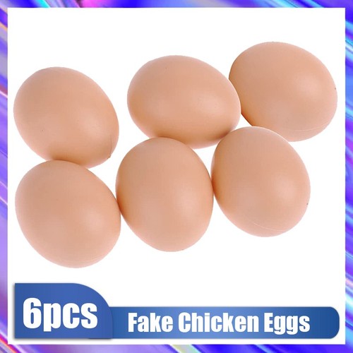 Pack dummy wooden chicken - pack, 6