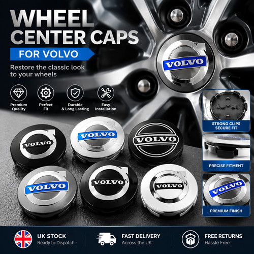 Volvo 64mm alloy - volvo, hub