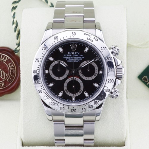 Rolex daytona 116520 black - daytona,
