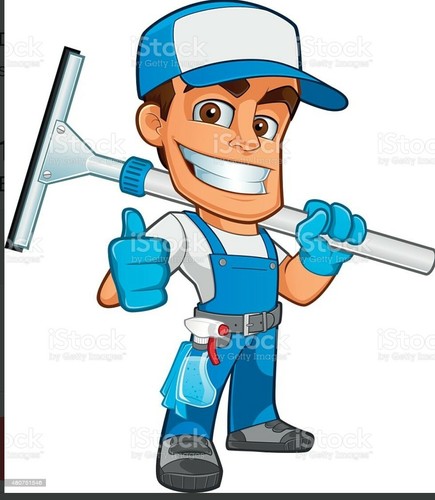 Window cleaning round - window,