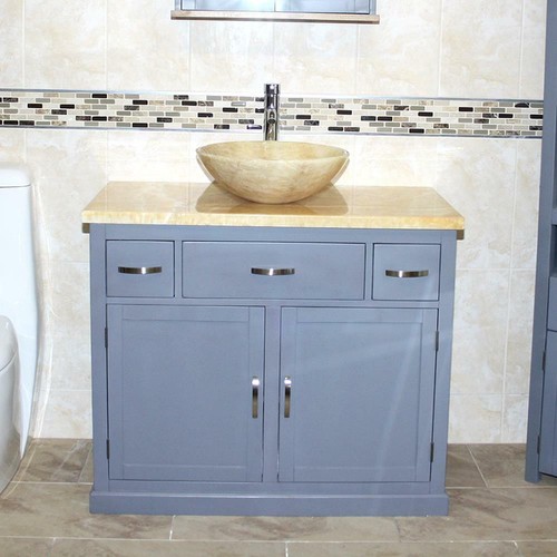 Bathroom vanity unit grey - |,