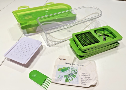 Avito 7pc vegetable chopper - vegetable,