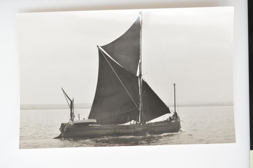 Thames sailing barge portlight - sailing,
