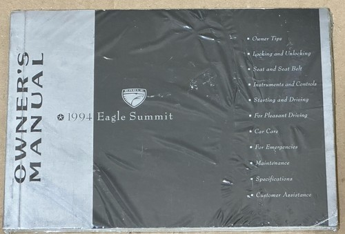 1994 eagle summit - summit, owners