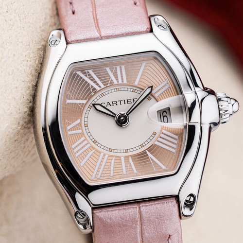 Cartier roadster 37mm salmon - salmon, /
