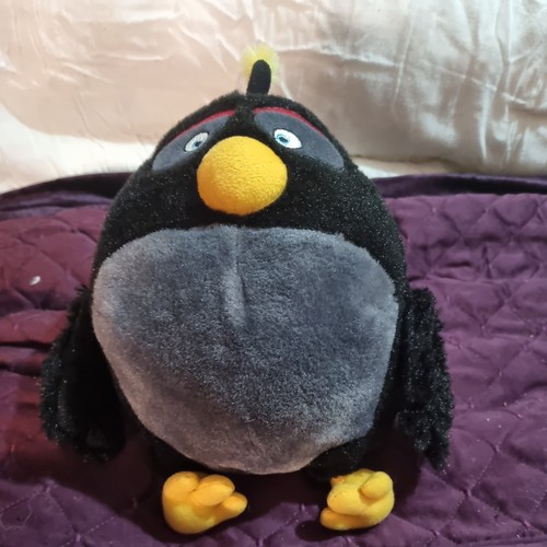 Angry birds black - angry, plush