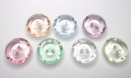Sparkly clear acrylic - 6,
