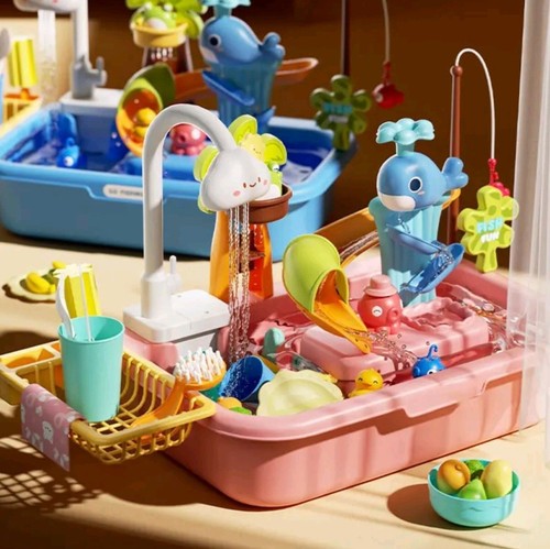 Kitchen sink fishing set - sink,