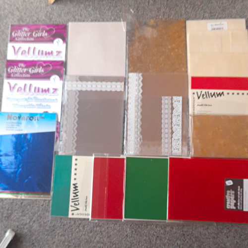 Multicolour vellum craft - vellum,
