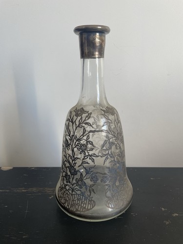Antique vintage decanter with - antique/vintage,