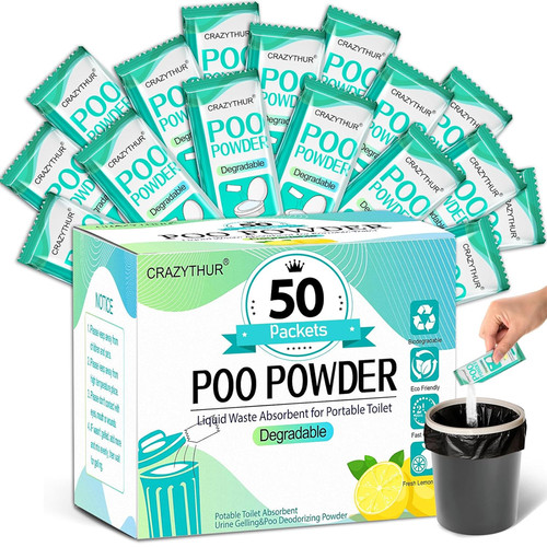 Crazythur portable toilet gel - portable,