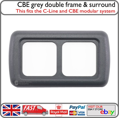 Cbe grey double frame - cbe, surround