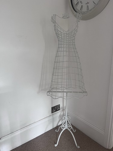 Vintage white decorative - decorative, metal