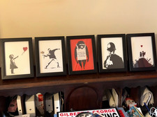 5 Banksy Limitless Postcards Unframed New Original Pack 2025