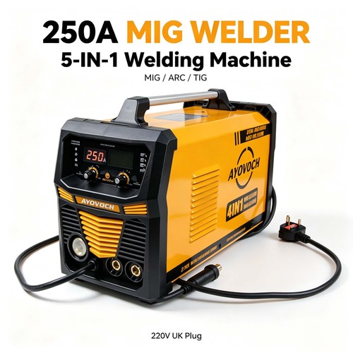 5in1 gas gasless mig welder - gas/gasless,