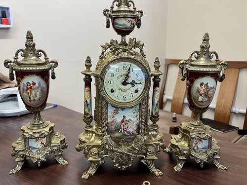 Italian german mantle clock - italian,