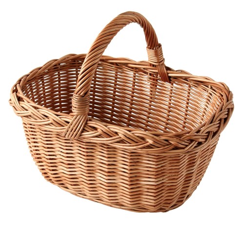Wicker shopping handmade - shopping,