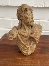 Vintage Clay Sculpture Man’s