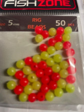 Job lot Fish Zone 5mm Red and