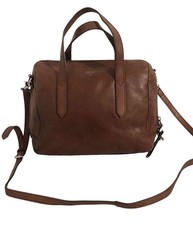 Fossil Sydney Satchel Brown