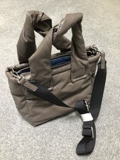 Zara Quilted handbag brown-