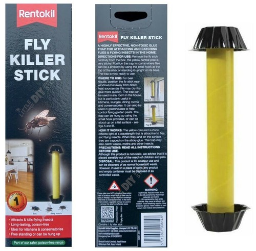 Fly killer stick flying insect - fly,