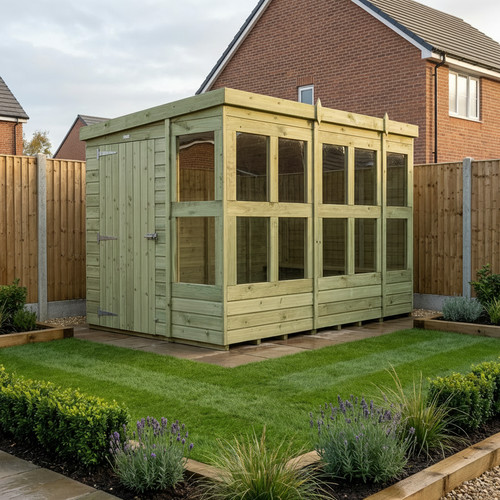 Total sheds pent potting shed - potting,