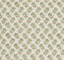 Schumacher Fabric 'OLEANDER - LEAF GREEN' 3.7 METRES INDOOR/OUTDOOR FABRIC