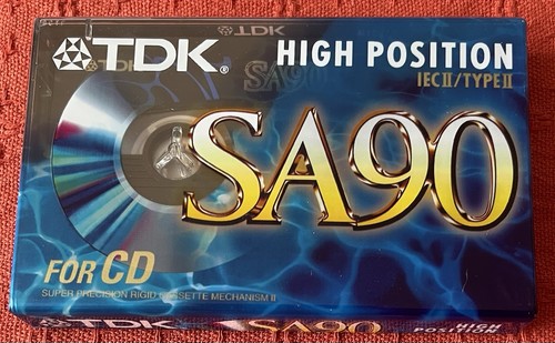Tdk sa90 type chrome - type, ii