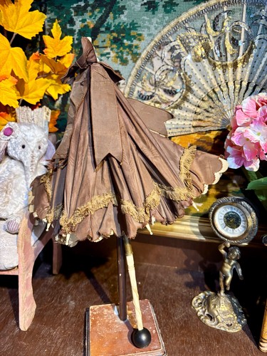 Antique dolls umbrella made - dolls,
