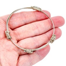 Elephant Hair Style Silver