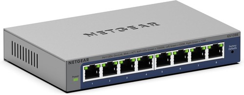 Netgear port - (gs108ev4), 8-port