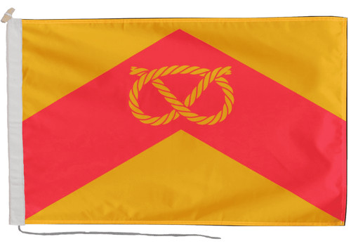 Staffordshire flag with rope - staffordshire,