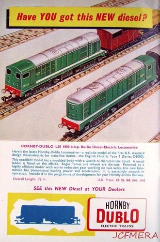 1959 hornby dublo railway - 1959,