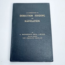 Antique radio navigation book - navigation,
