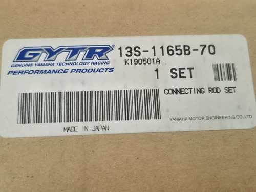 Yamaha yec gytr conrod set - r6,