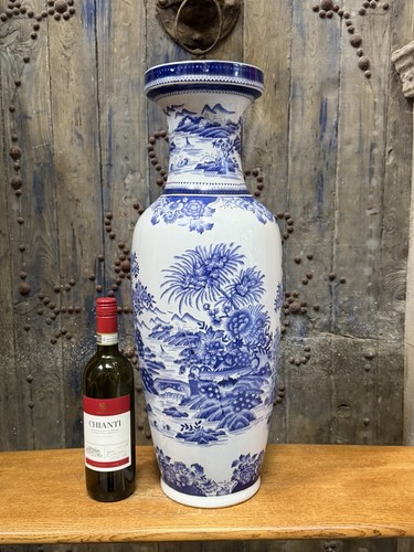 Large 61cm chinese blue - blue, &