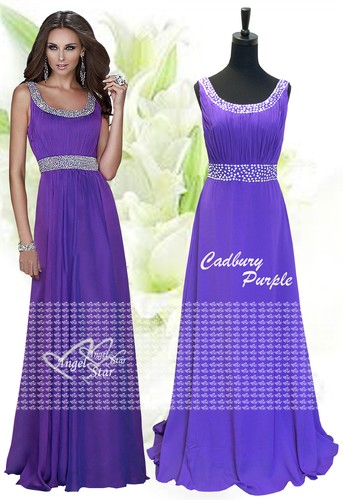New beaded long chiffon - beaded,
