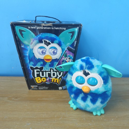 Furby boom blue waves - boom,