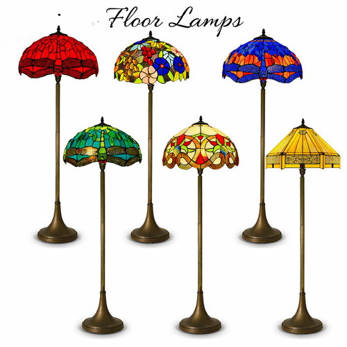 Tiffany style floor lamps - tiffany,